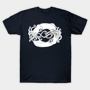 Squid in a knot (white) T-Shirt